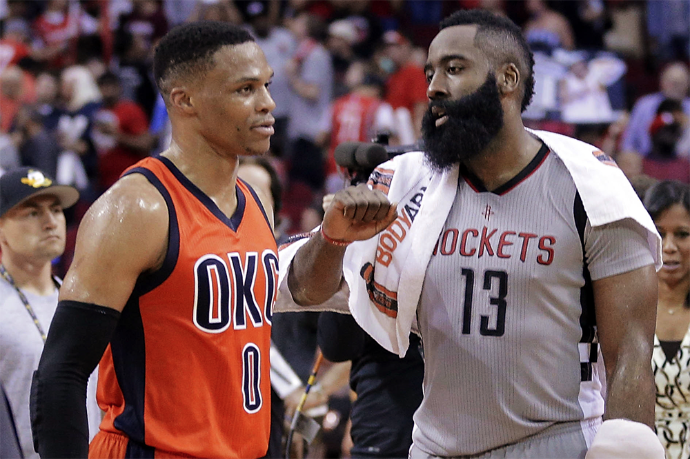 Liệu Russell Westbook có thể tái hợp với James Harden không, hay điểm đến nào khác sẽ khả dĩ với cỗ máy triple-double? Liệu Russell Westbook có thể tái hợp với James Harden không, hay điểm đến nào khác sẽ khả dĩ với cỗ máy triple-double?